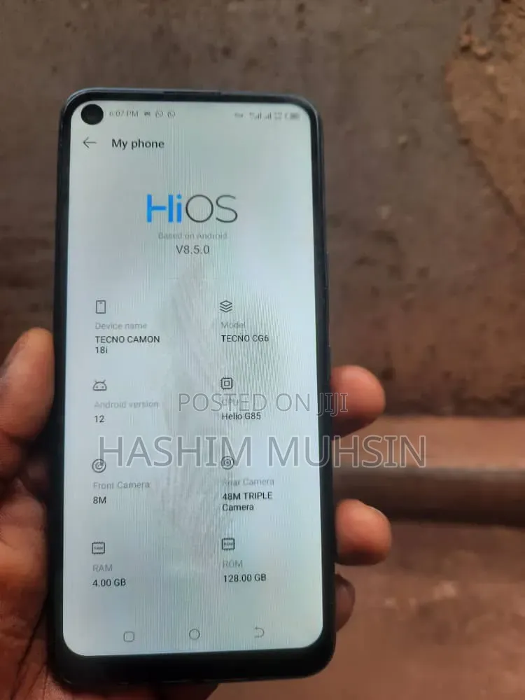 Tecno Camon 18i 128 GB Blue