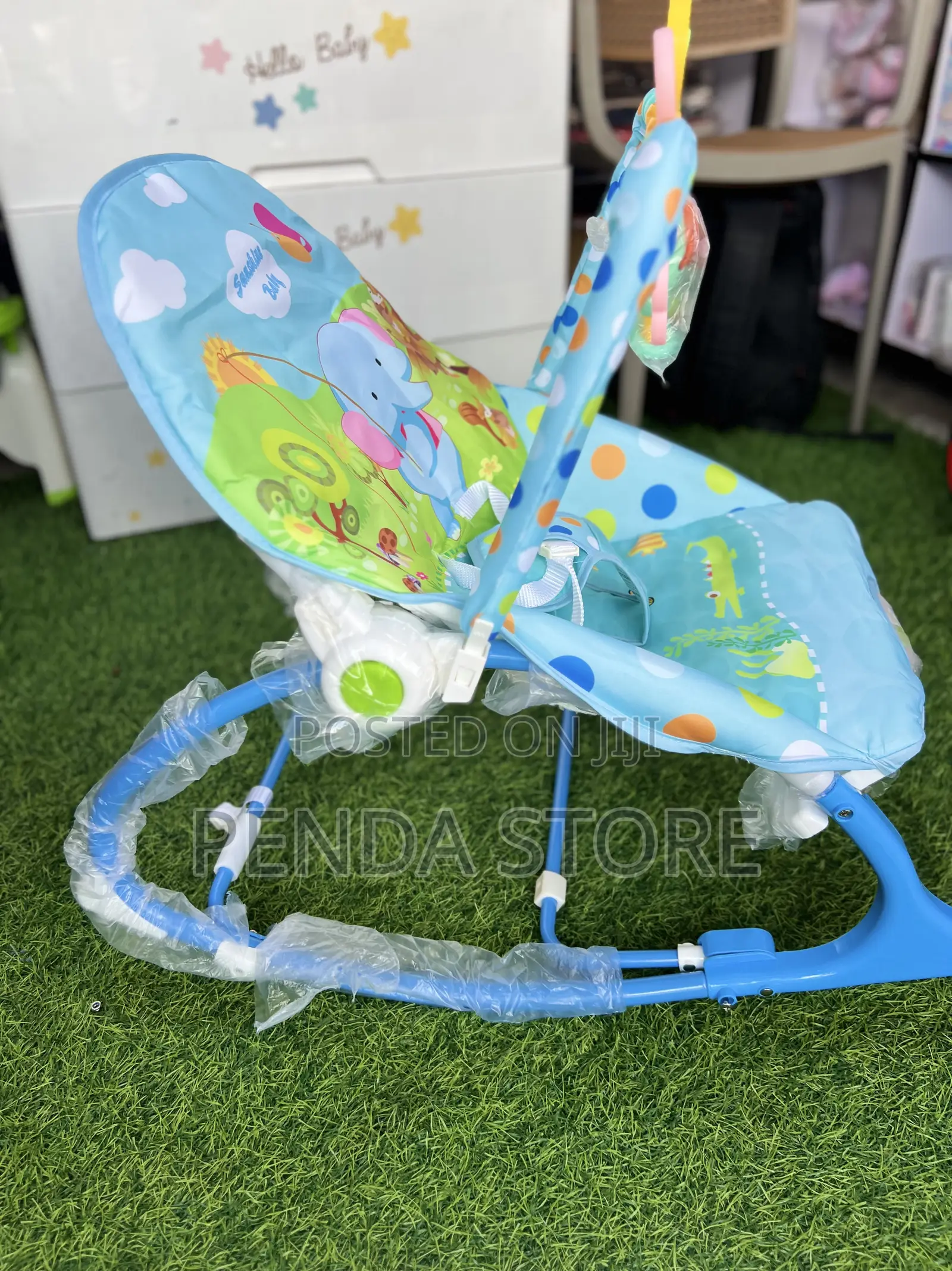 Baby Rocker Soft Infant to Toddler – Woodland Motion Relax Seat
