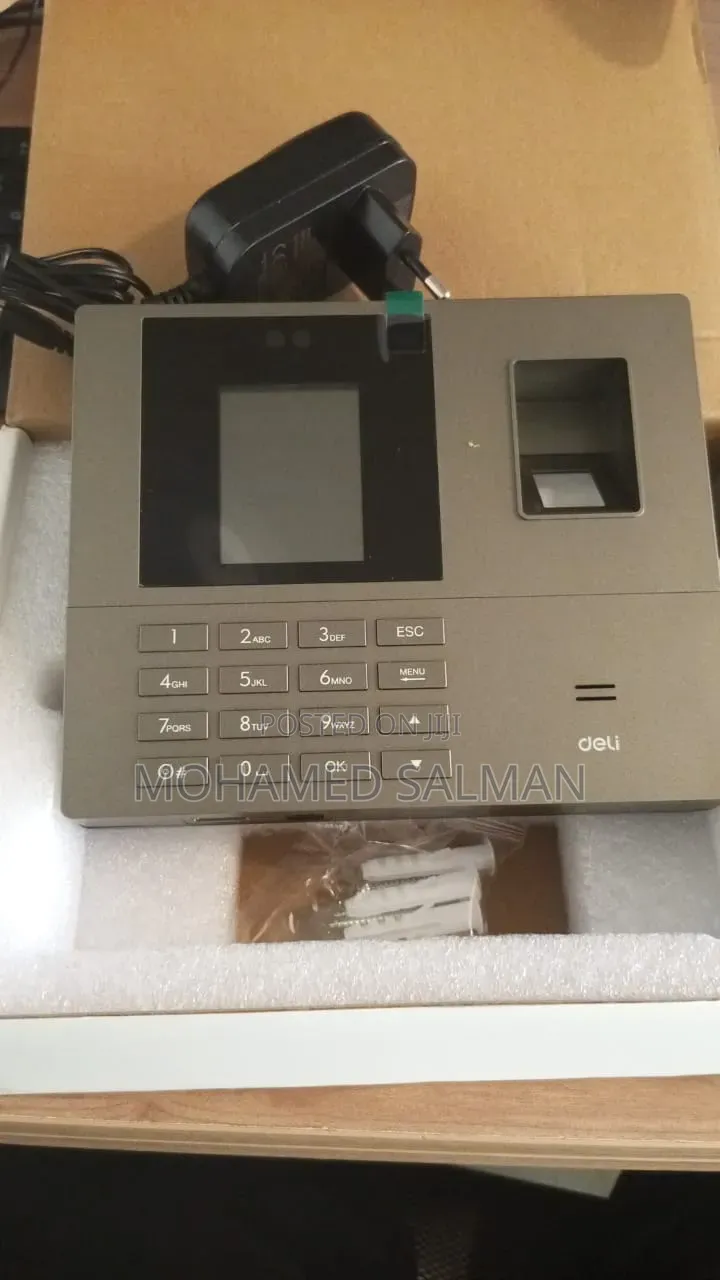 Fingerprint And Face Attendance Machine