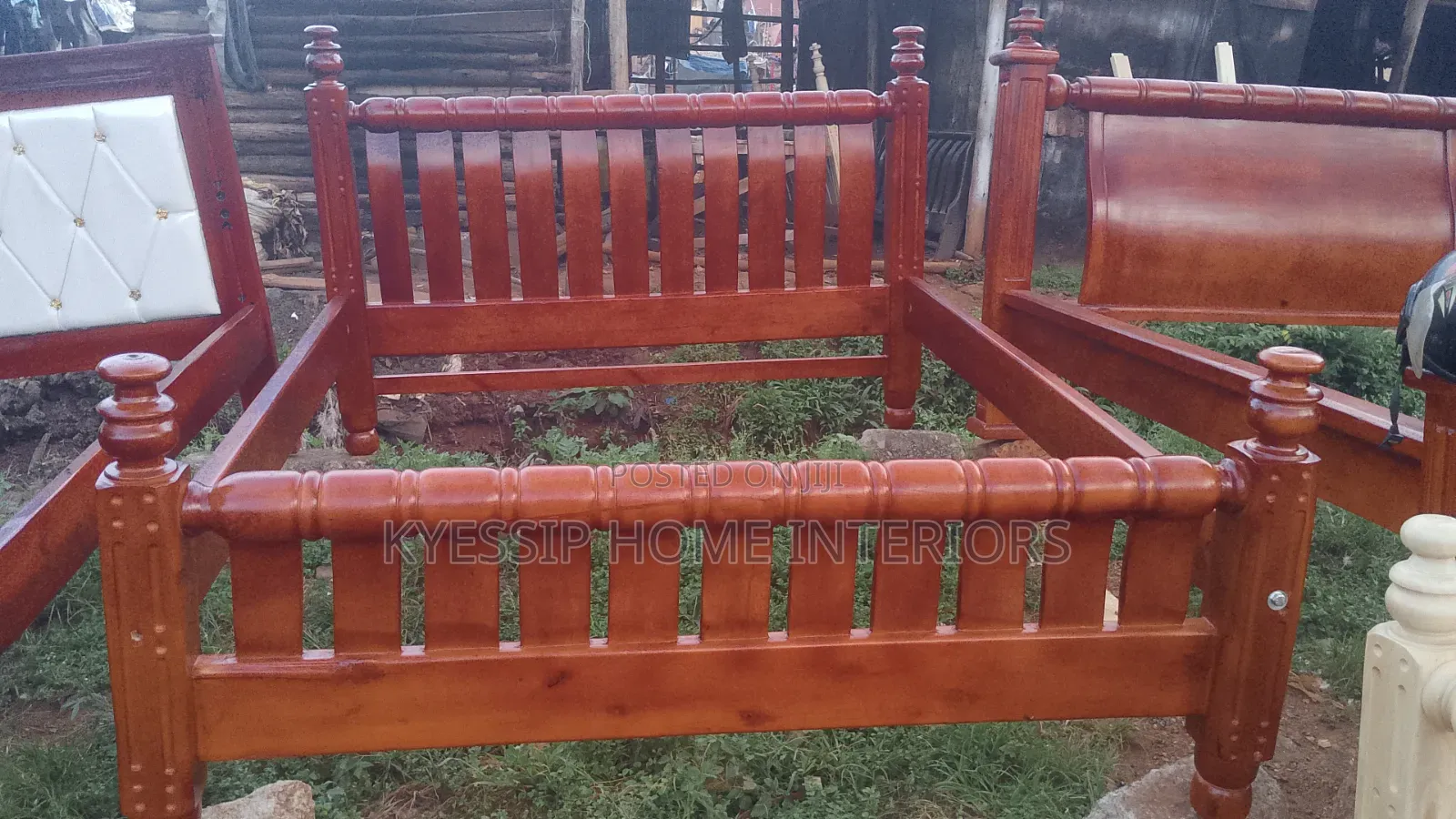 5 by 6 Wood Bed