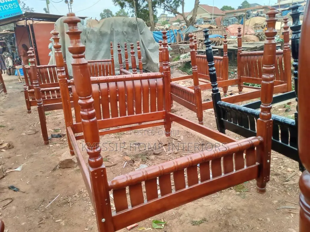 5 by 6 Wood Bed