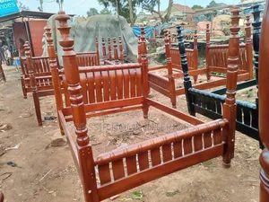 5 by 6 Wood Bed