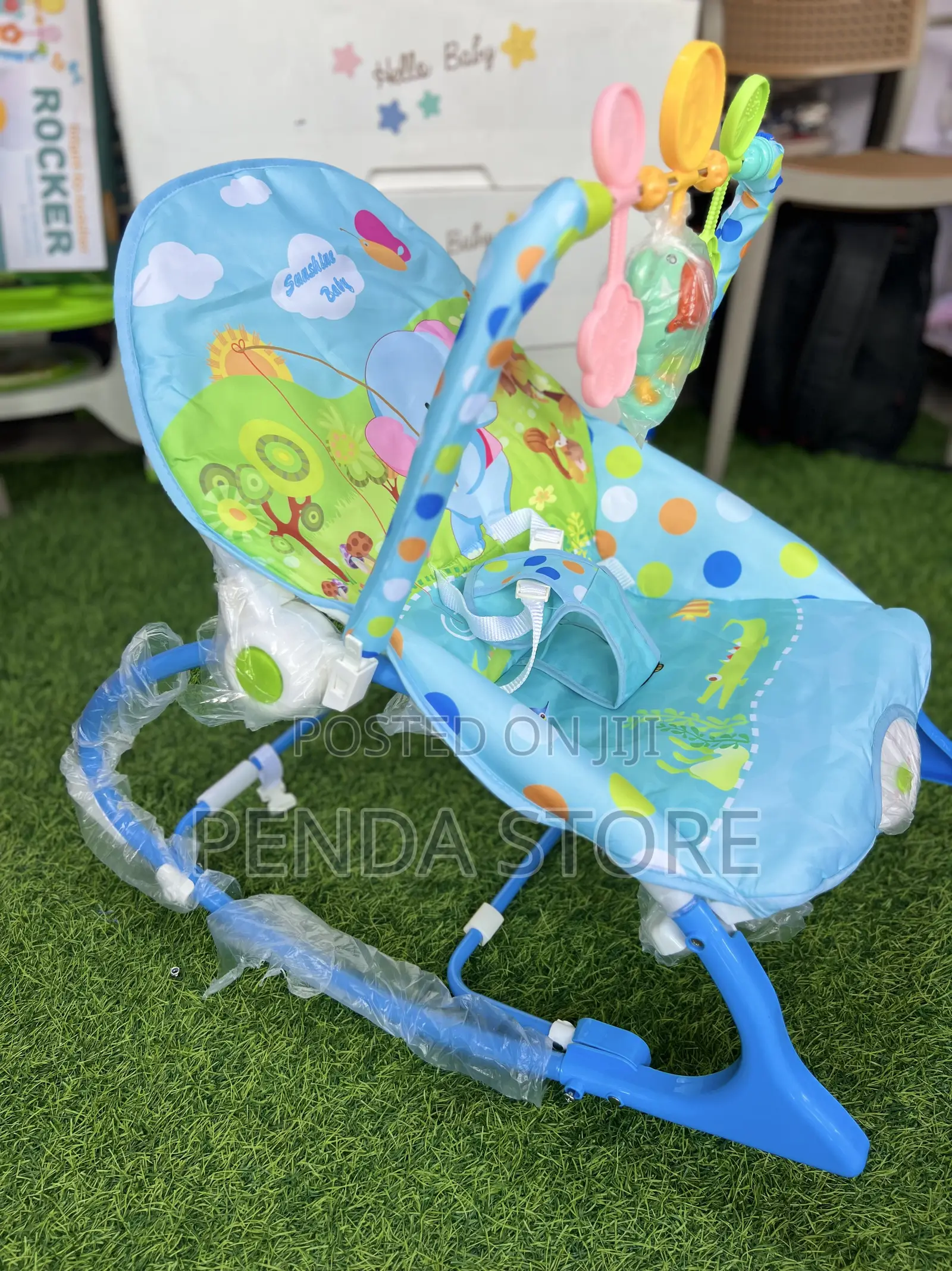 Baby Rocker Soft Infant to Toddler – Orchid Motion Comfort Nest