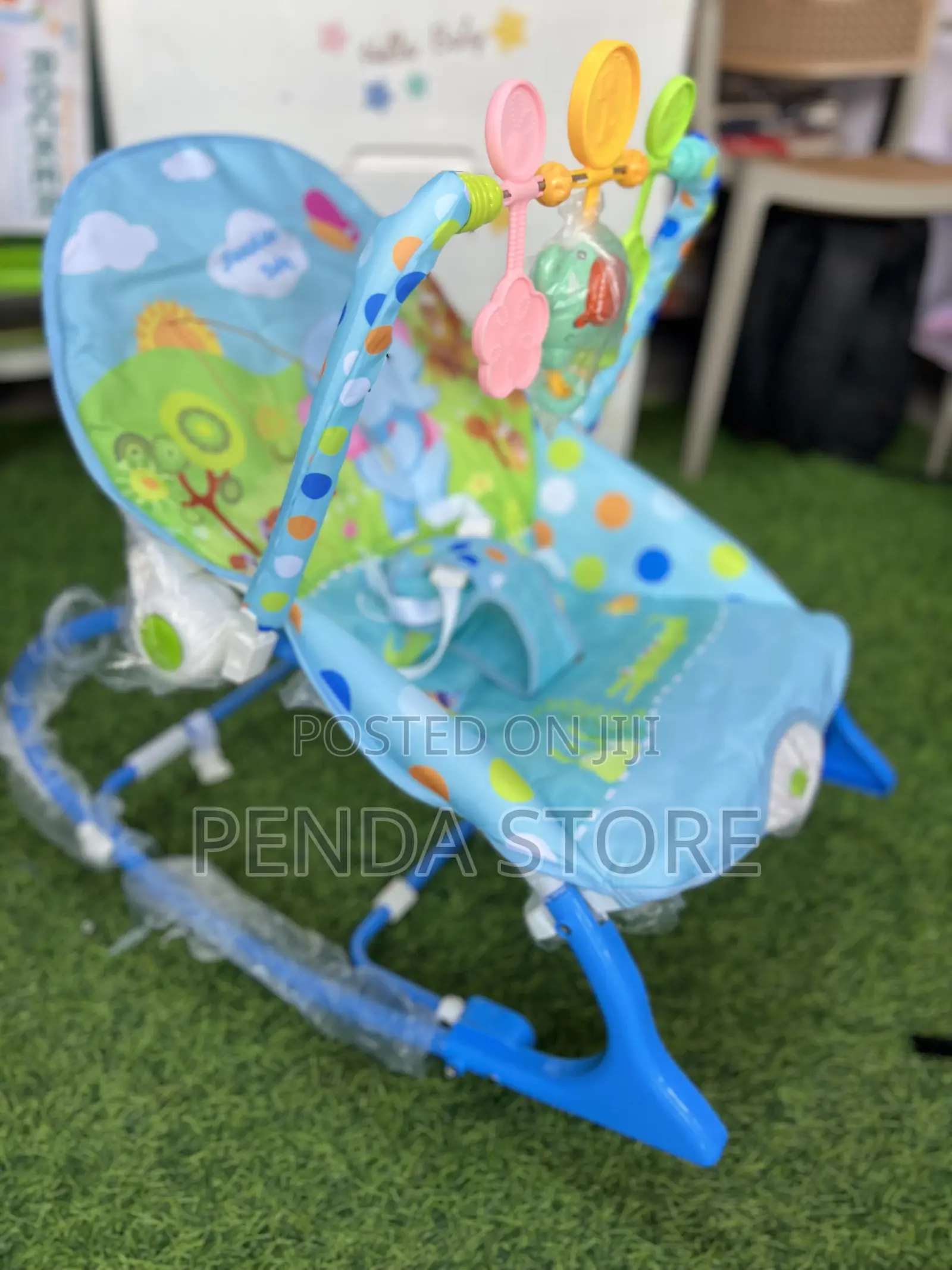 Baby Rocker Soft Infant to Toddler – Cosmic Bounce Relax Haven