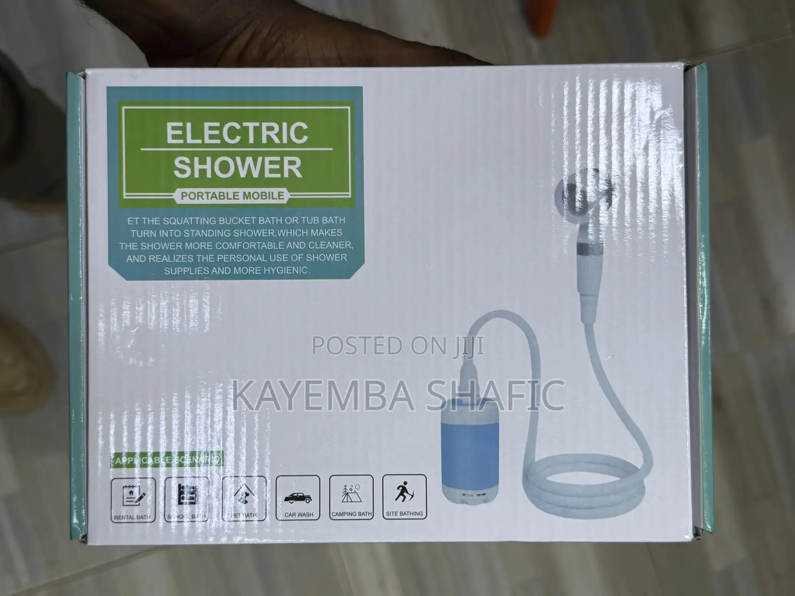 Portable Electric Shower Pump