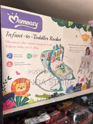 Baby Rocker Soft Infant to Toddler – Calm Meadow Rocker Chair
