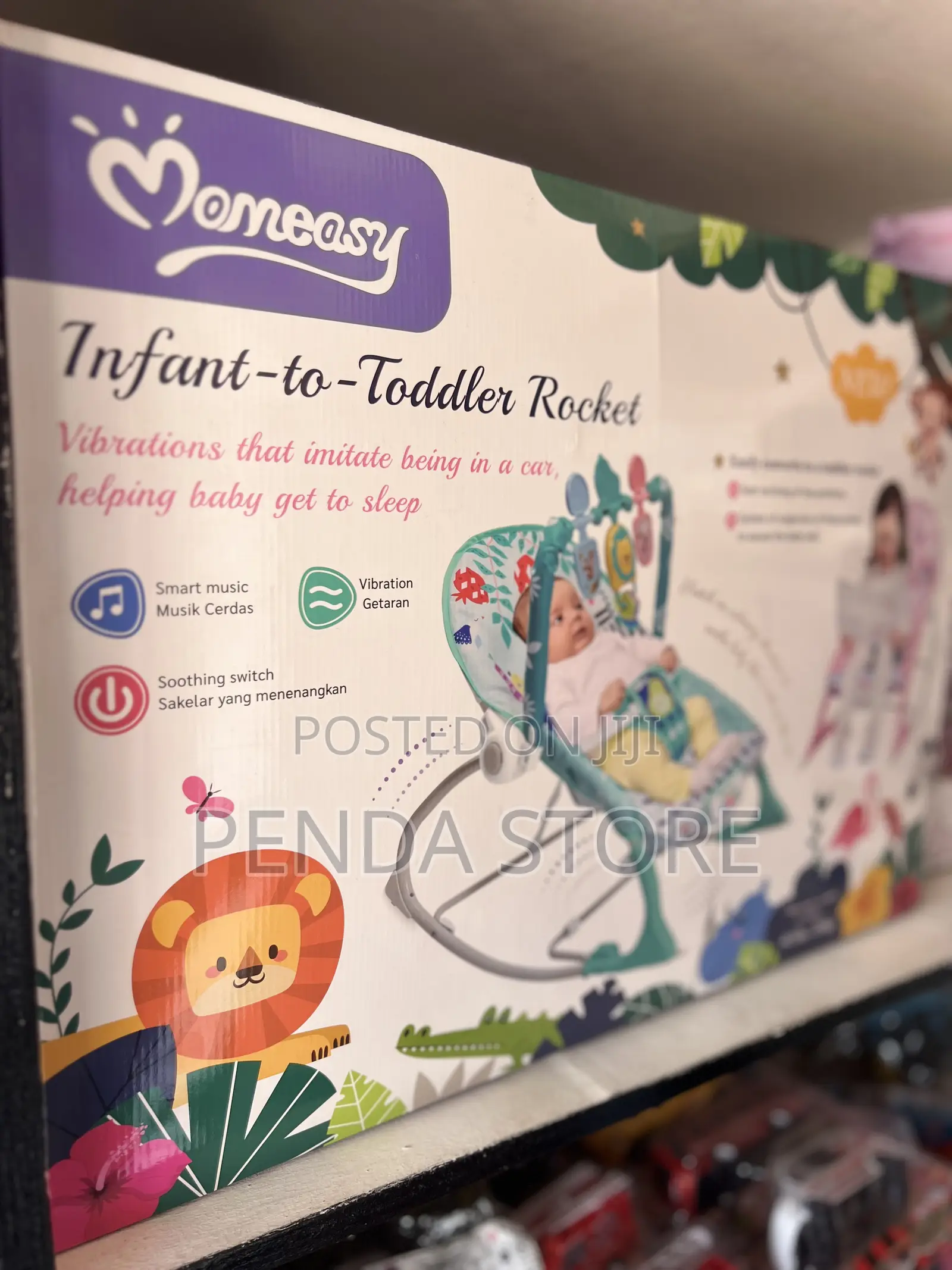 Baby Rocker Soft Infant to Toddler – Soft Echo Motion Lounge
