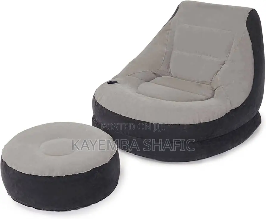 Intex Ultra Lounge Inflatable Chair Ottoman Set - Brand New