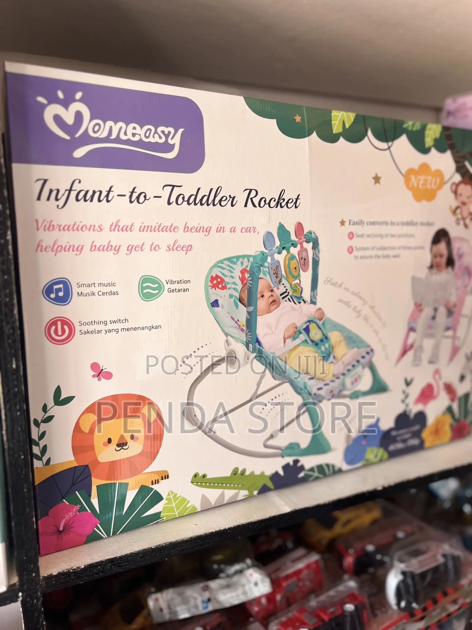 Baby Rocker Soft Infant to Toddler – Dream Wave Relax Nest