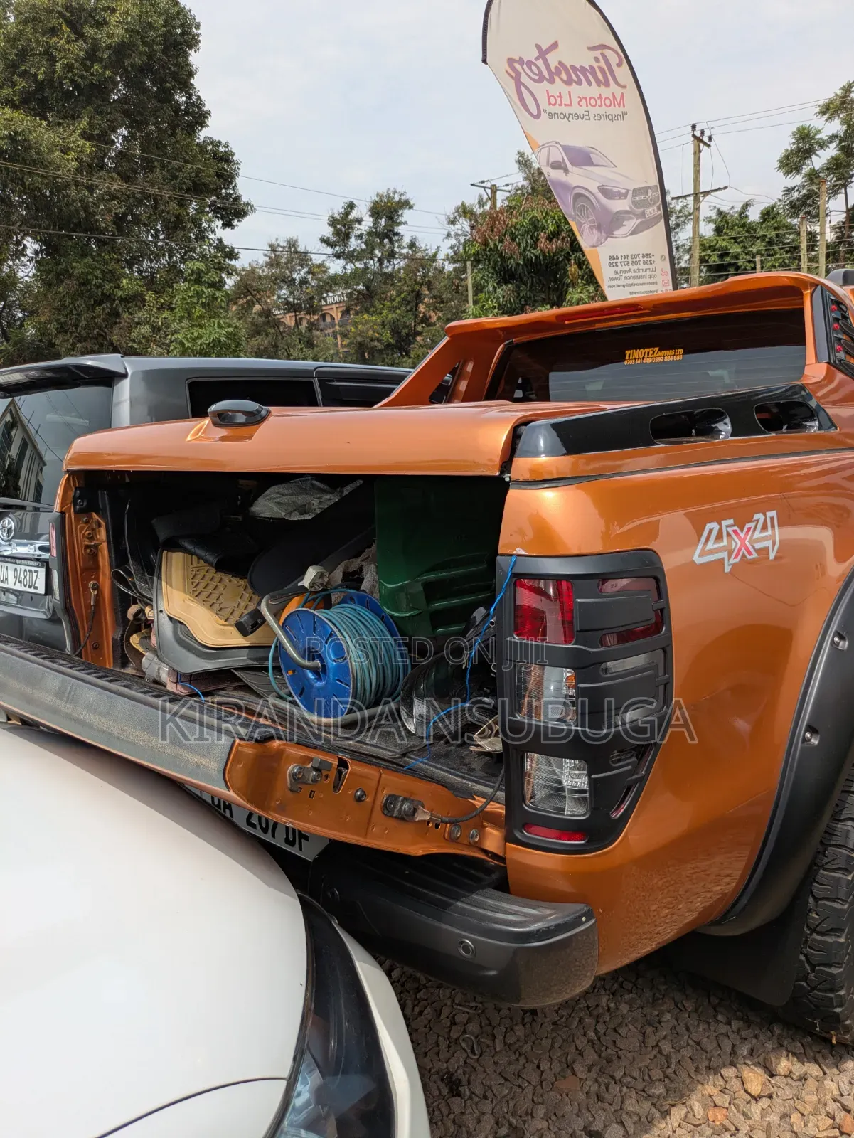 Ford Ranger Wildtrak 2016 Orange