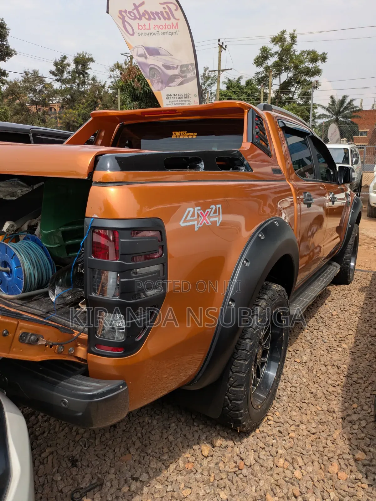 Ford Ranger Wildtrak 2016 Orange