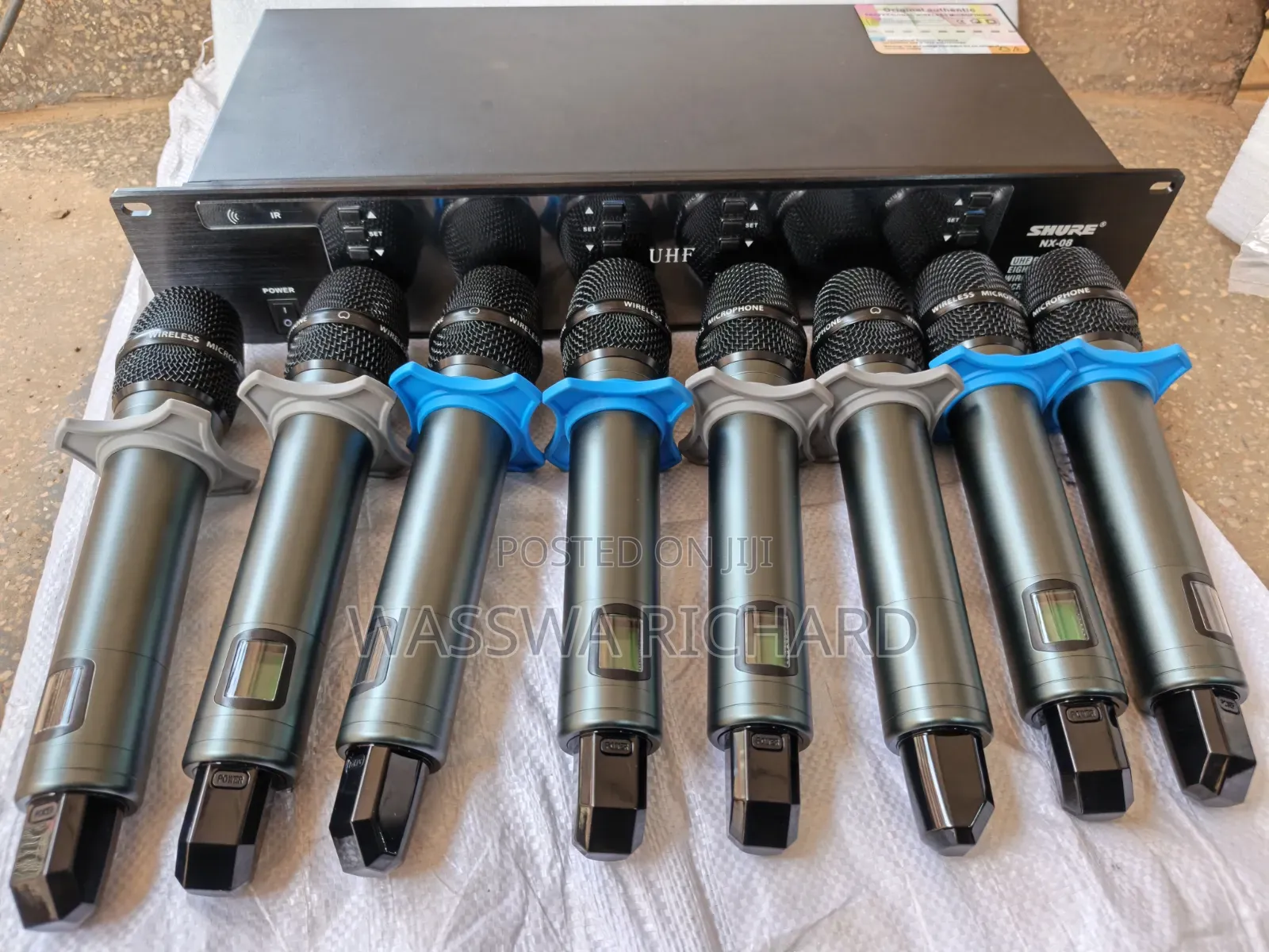 Shure Microphone Hadheld 8 in 1 Wireless