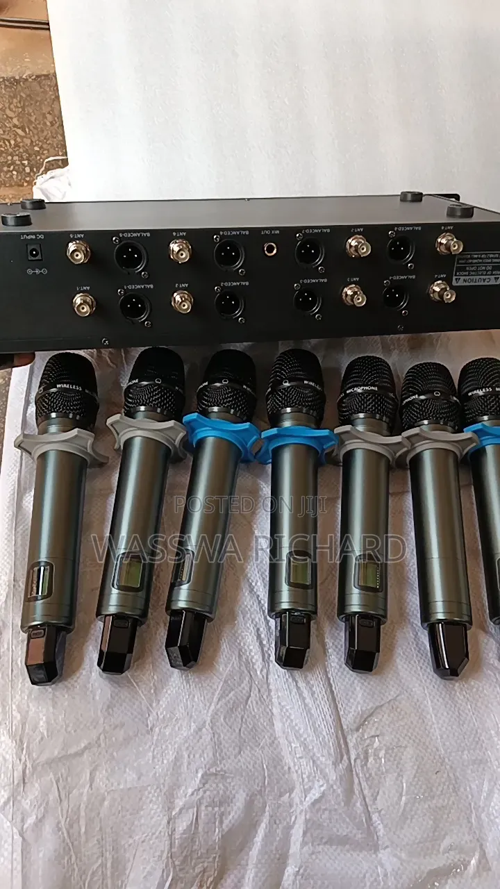 Shure Microphone Hadheld 8 in 1 Wireless