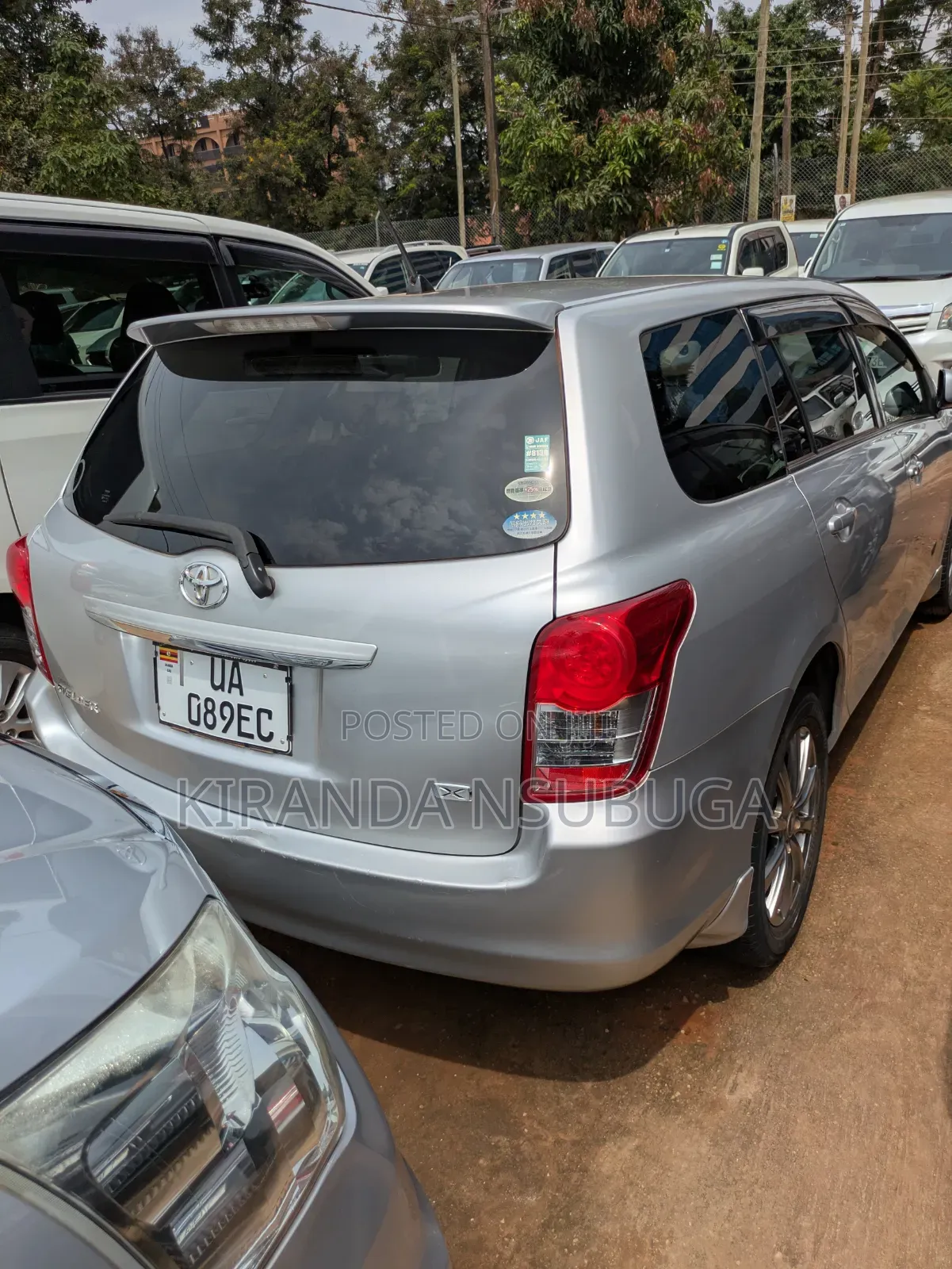 Toyota Corolla Fielder 2015 Silver
