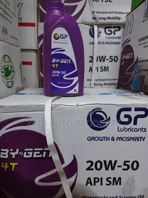 Gp Motor Oil. Bygen-4t 20w-50