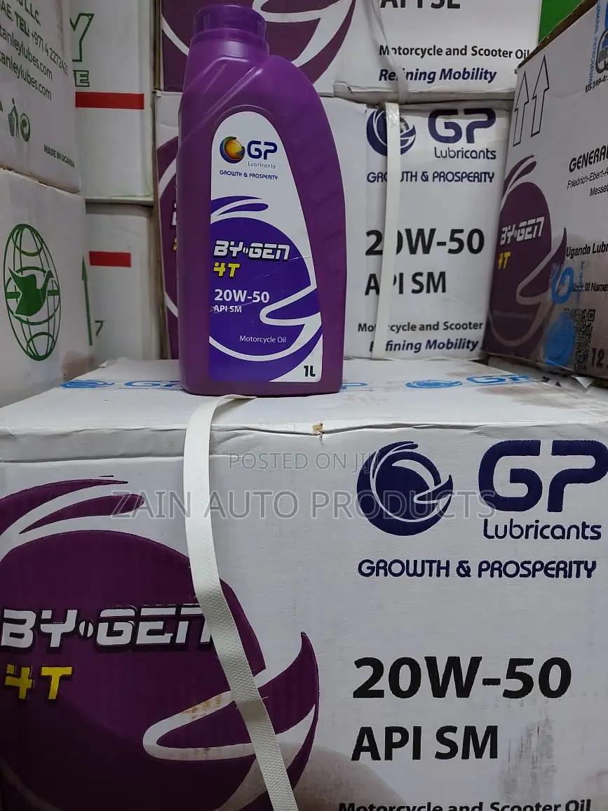 Gp Motor Oil. Bygen-4t 20w-50