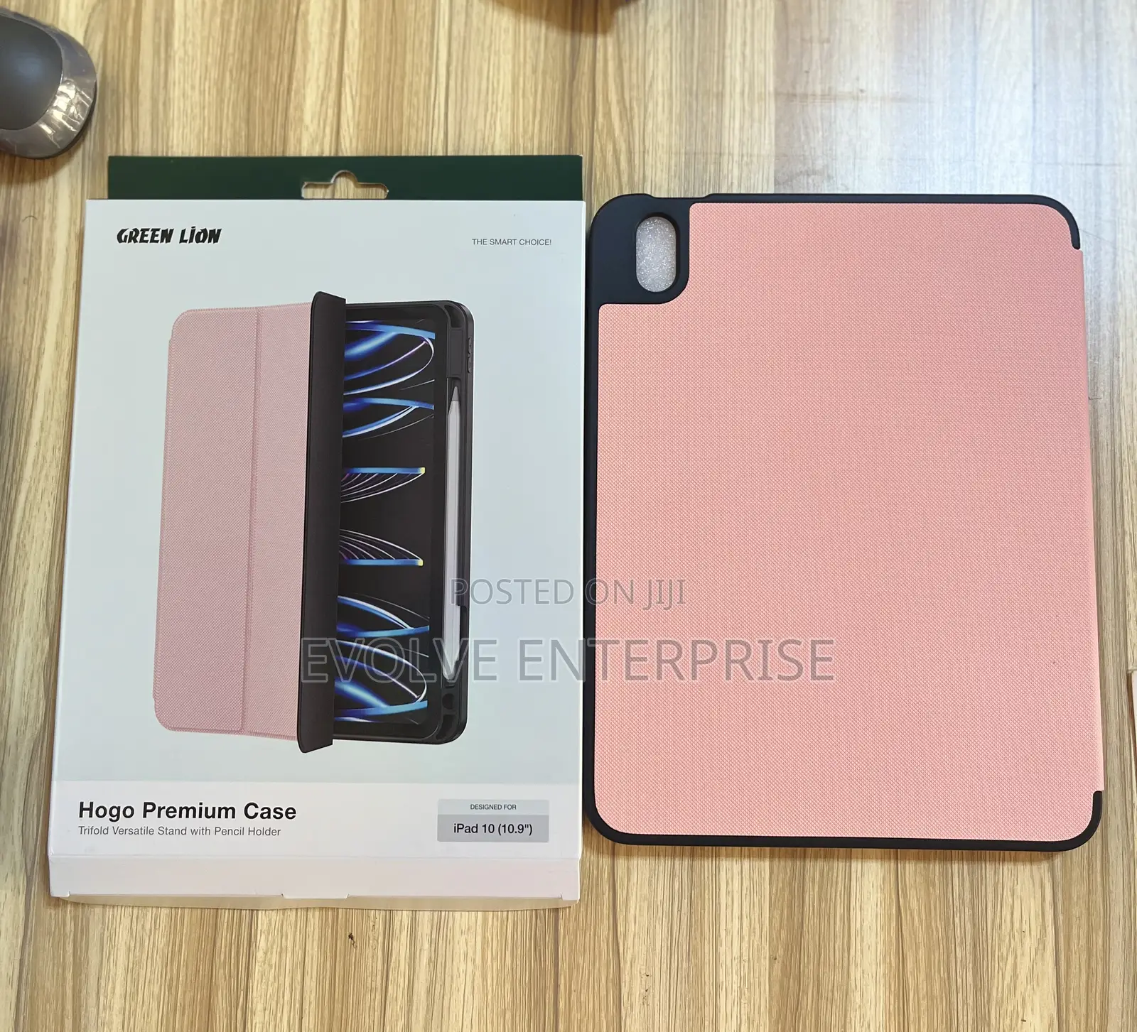 Green Lion Hogo Cover for iPad A16