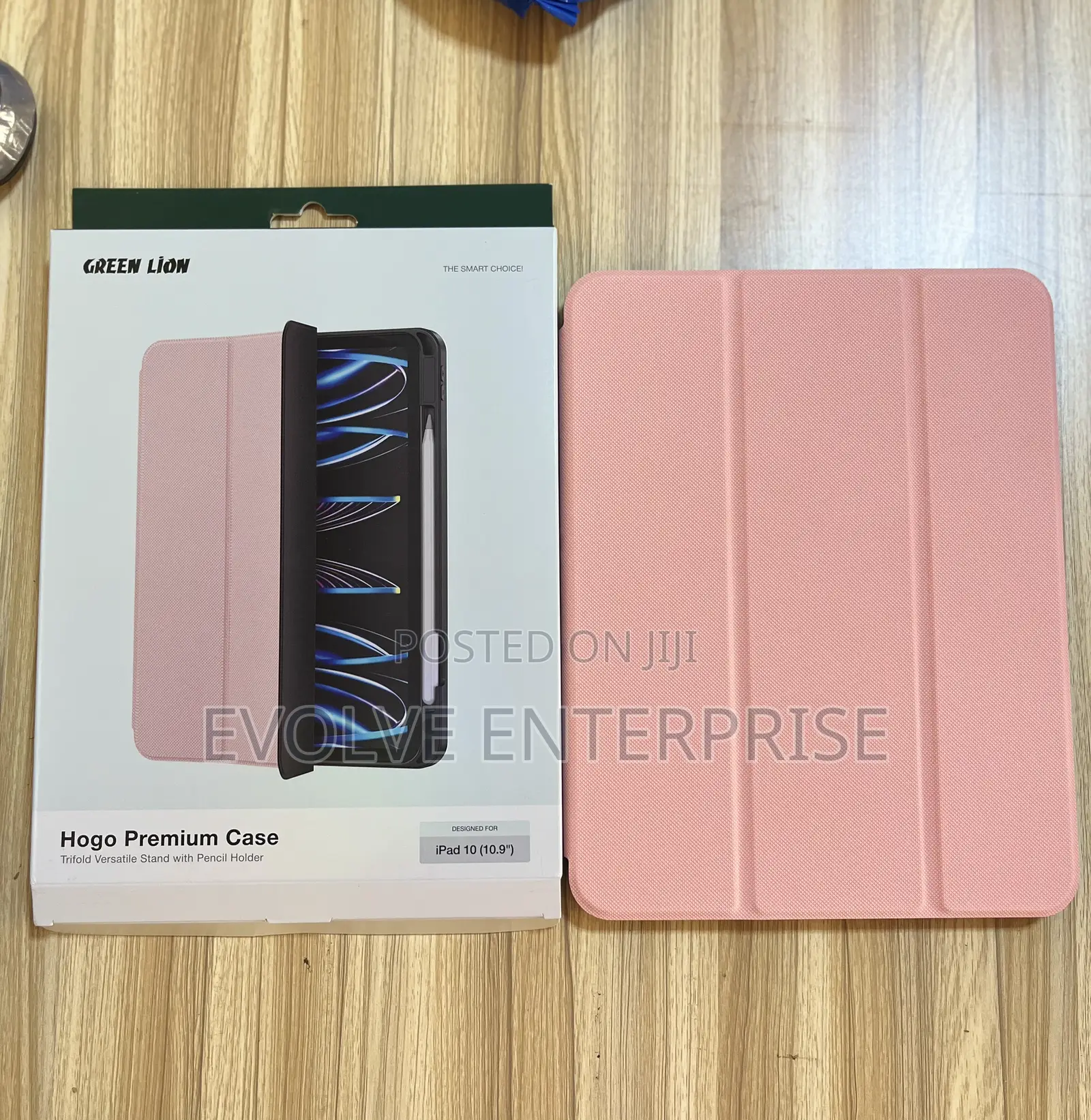 Green Lion Hogo Cover for iPad A16