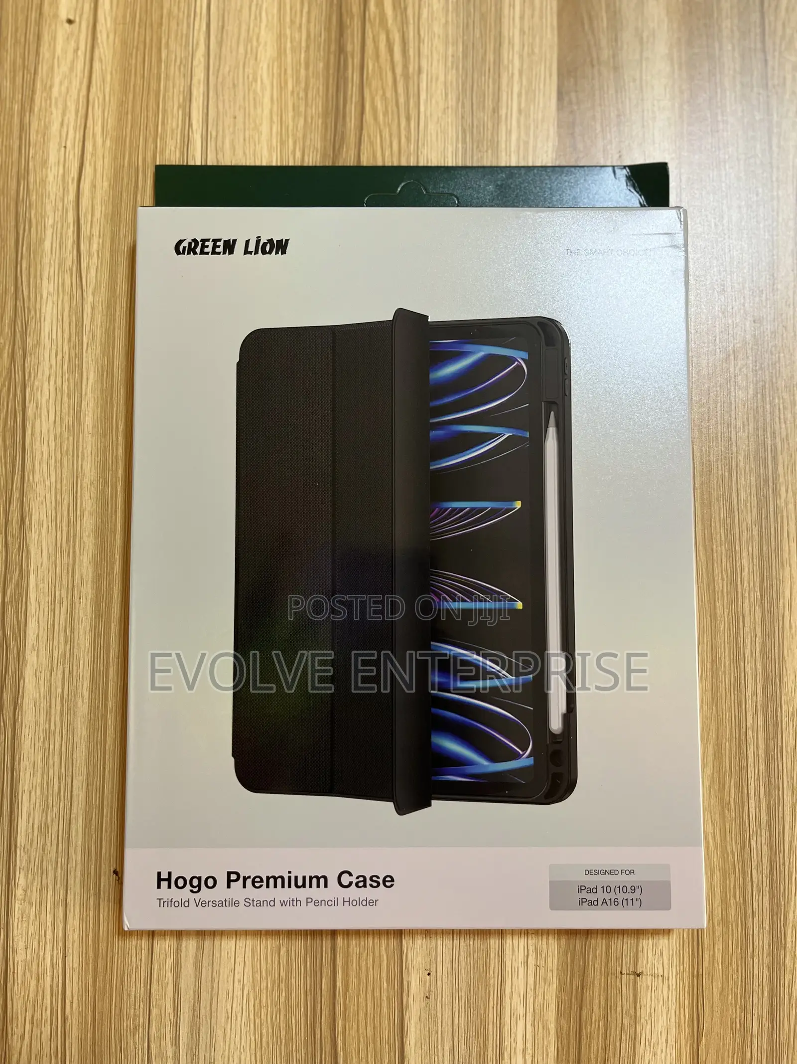 Green Lion Hogo Cover for iPad A16