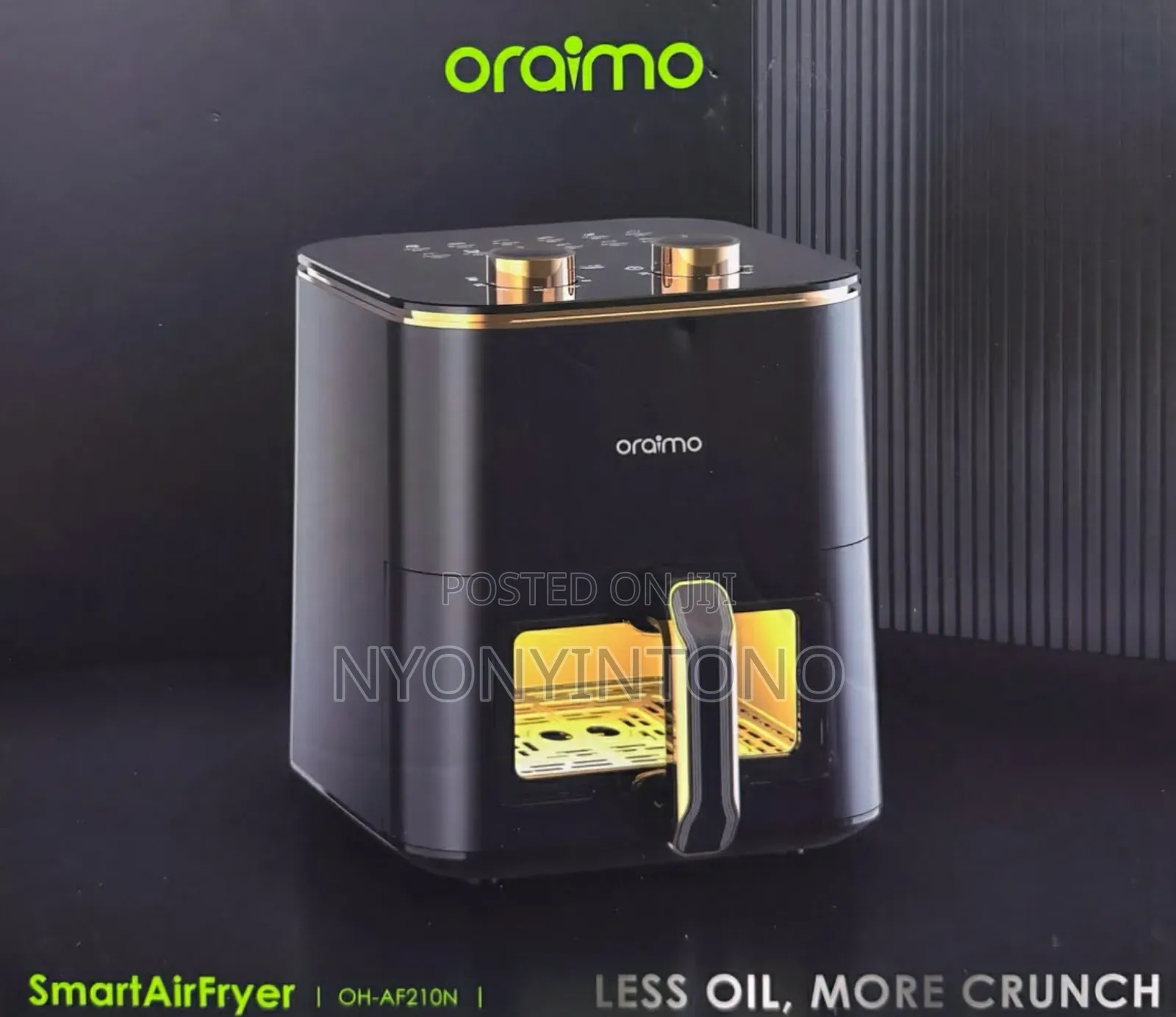 Oraimo 5.5litres Smart See Through Air Fryer