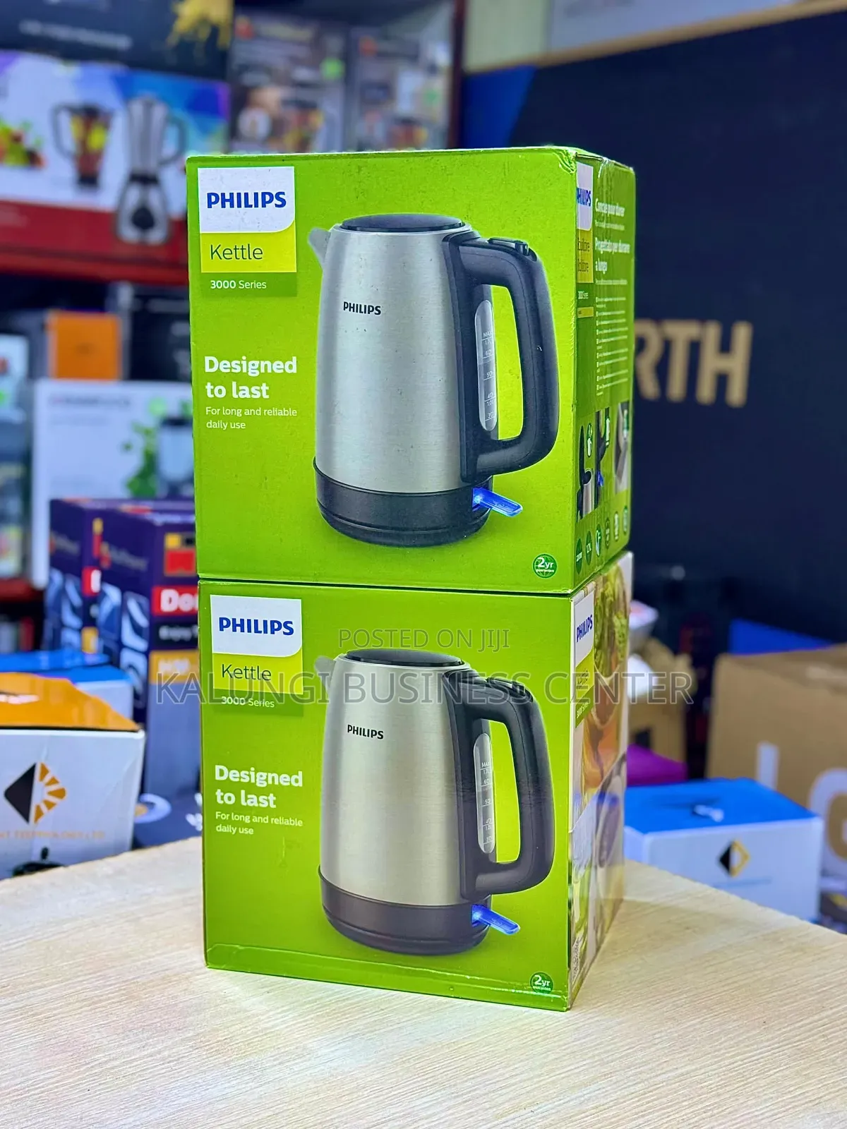 Electric Kettle Phillips 3000 Series Stainless Steel Kettle