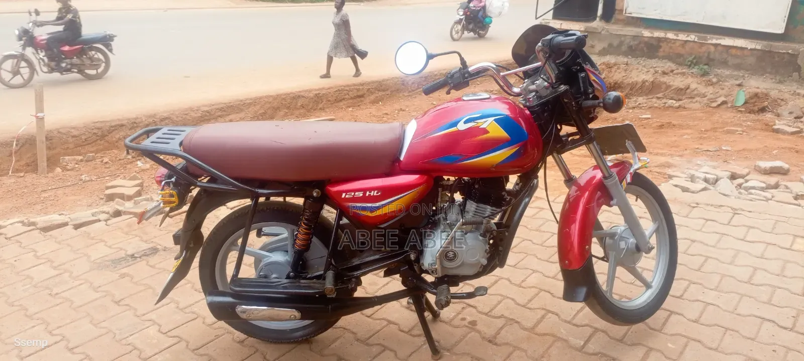 Bajaj Boxer 125 2025 Red