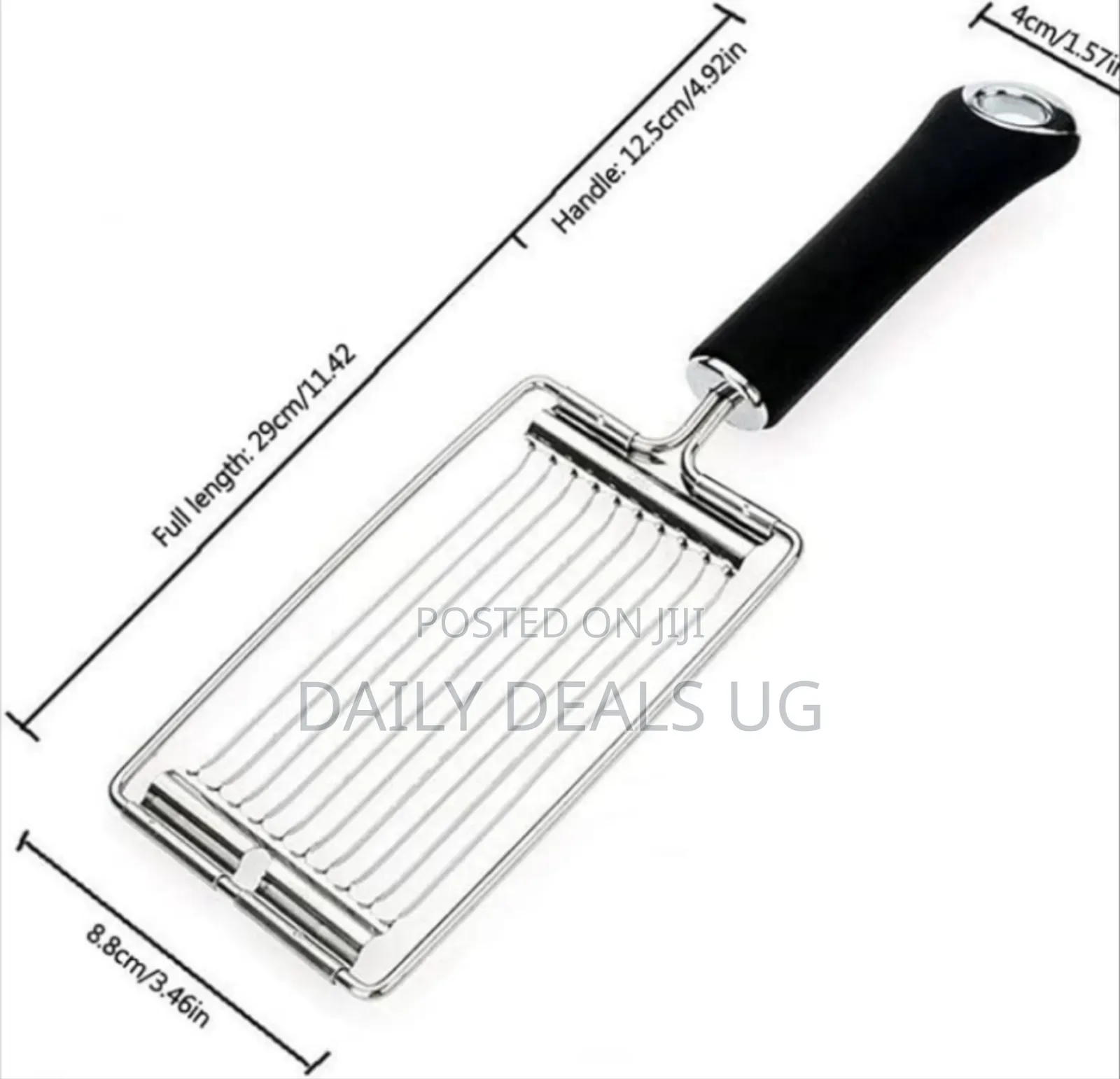 Luncheon Meat Cutter Stainless Steel Ham Fruit Tomato Slicer