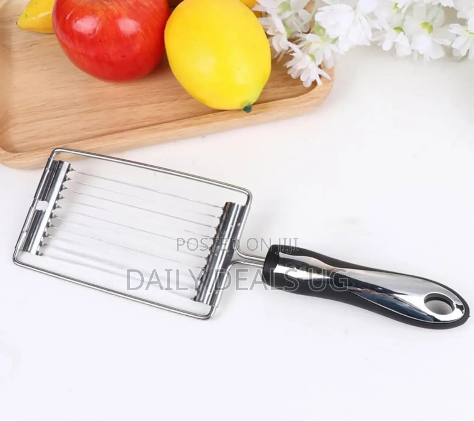 Luncheon Meat Cutter Stainless Steel Ham Fruit Tomato Slicer