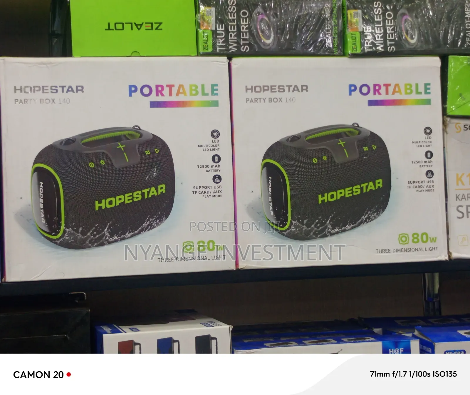 Hopestar Party Box 140 Portable Wireless Speaker. Wireless Speaker