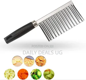 Crinkle Cutter Knife Stainless Steel Cutting Tool for Potato Cutter