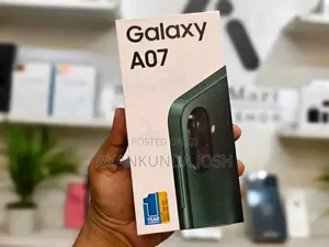 New Samsung Galaxy A07 5G 128 GB Black