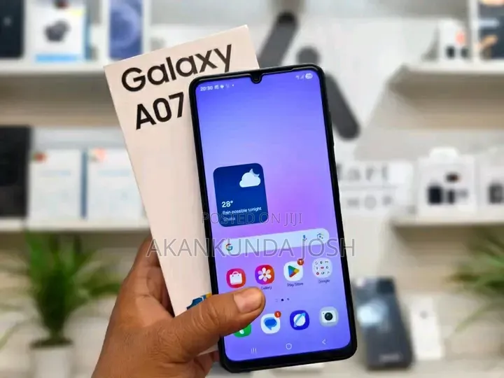 New Samsung Galaxy A07 5G 128 GB Black
