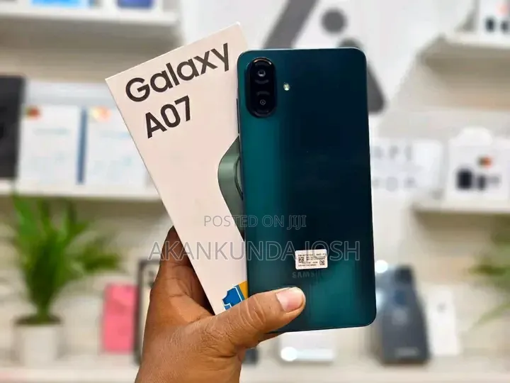 New Samsung Galaxy A07 5G 128 GB Black