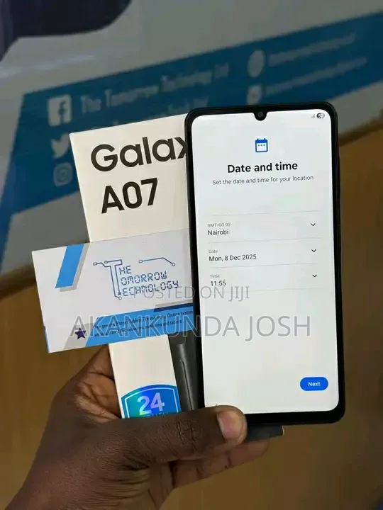 New Samsung Galaxy A07 5G 128 GB Black