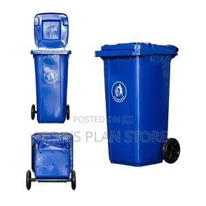 120litres Garbage Can Plastic Household Plastic Dust Bins
