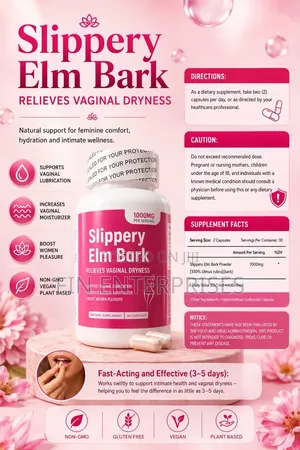 Slippery Elm Bark Capsules