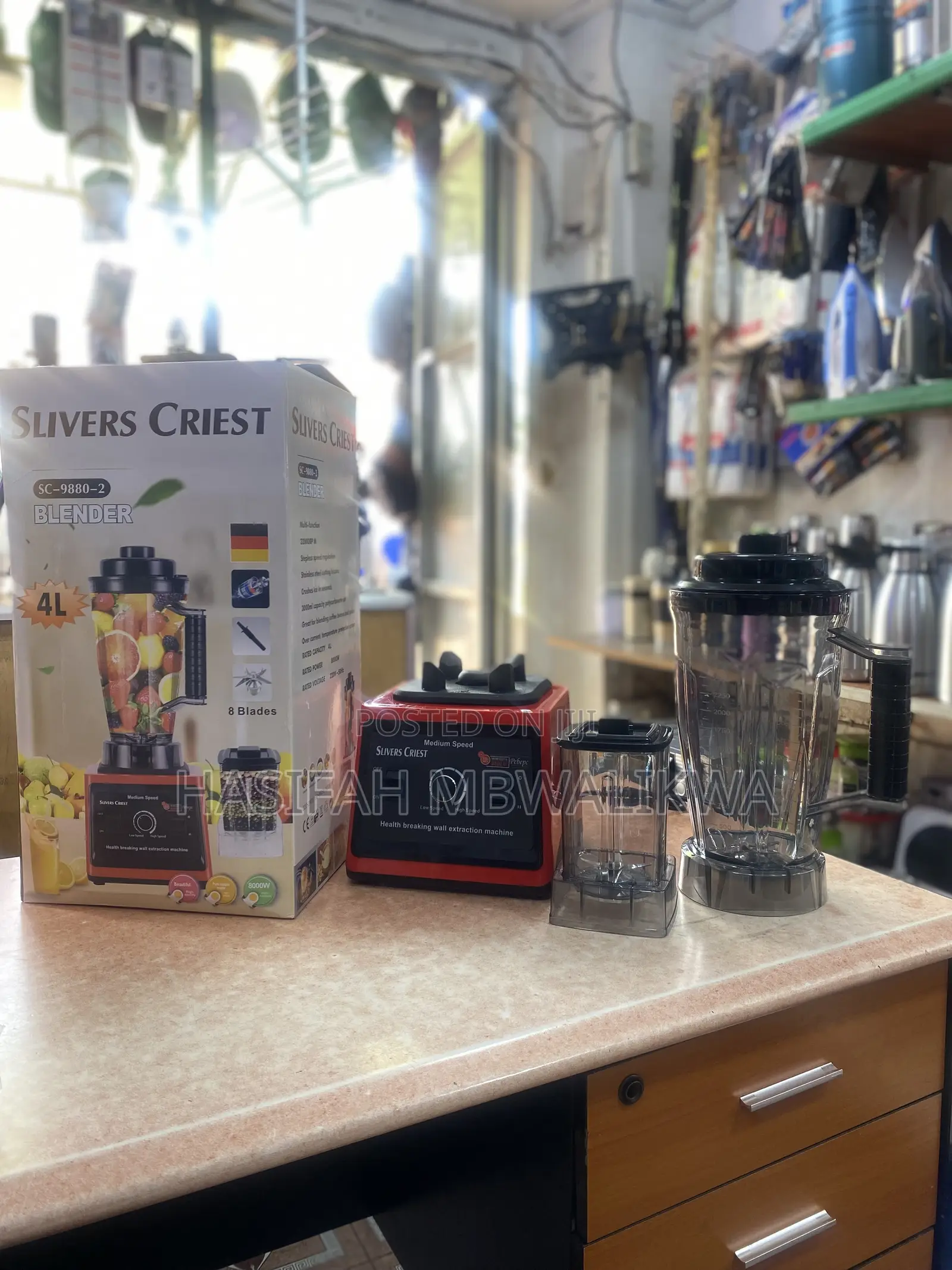 Silver Crest Blender 4l 8000w