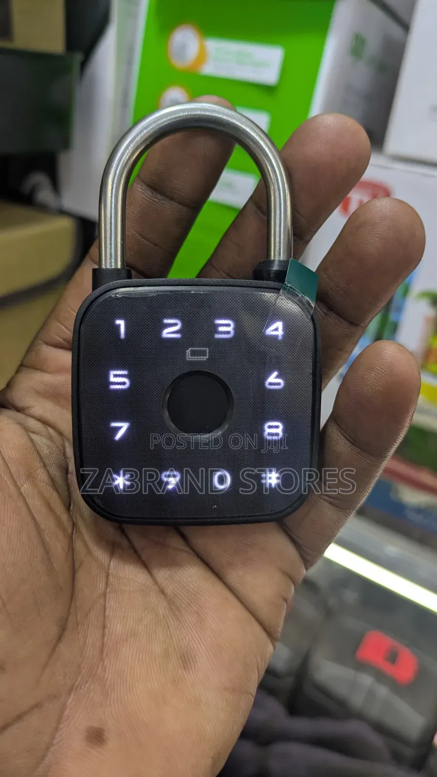 Finger/ Password Smart Padlock