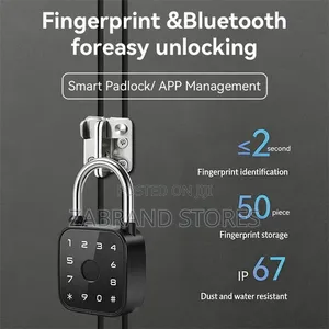 Finger/ Password Smart Padlock