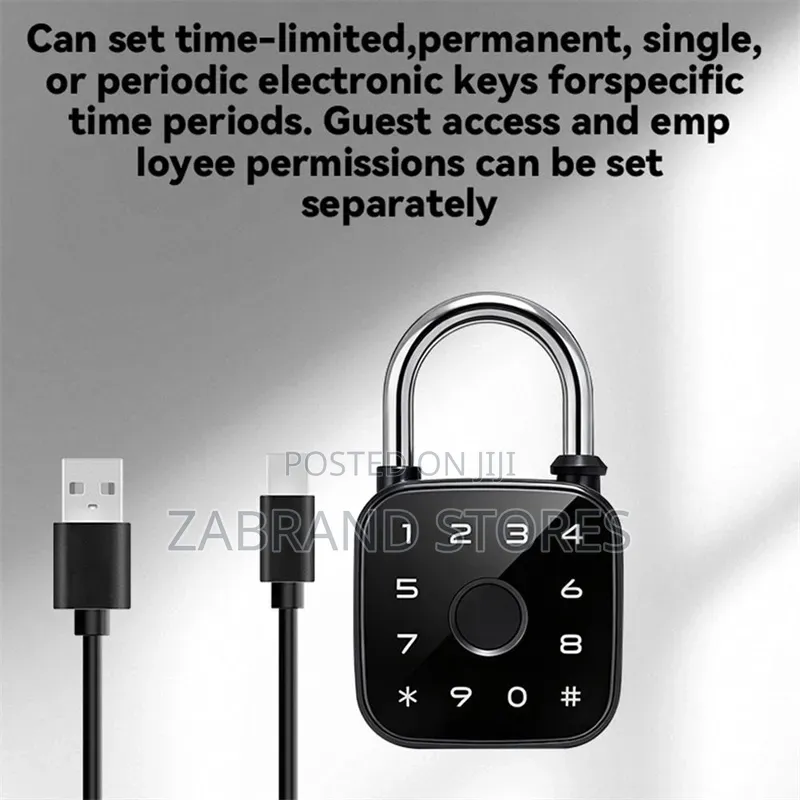 Finger/ Password Smart Padlock