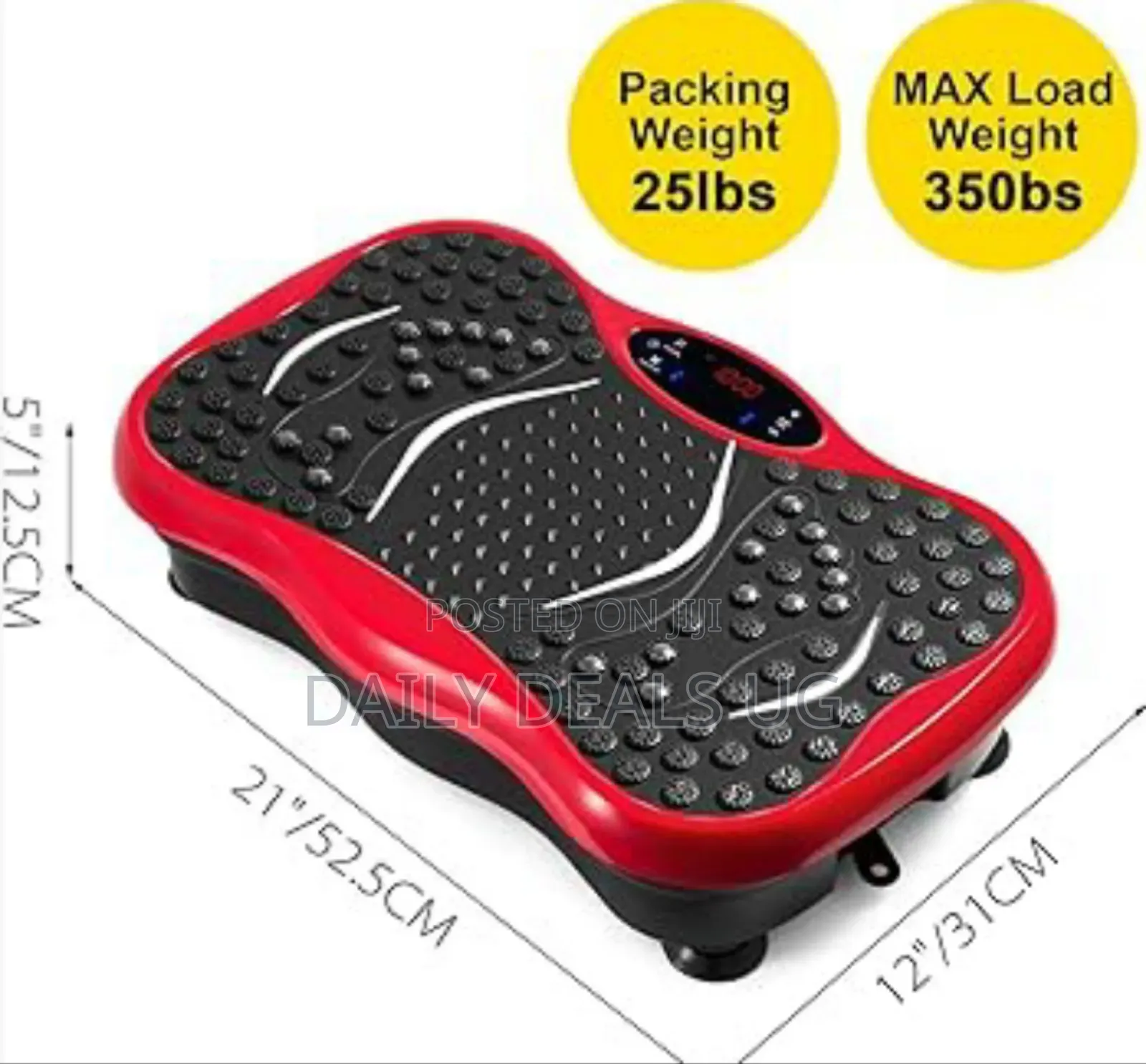 Red LCD 4d Vibration Platform Plate Features
