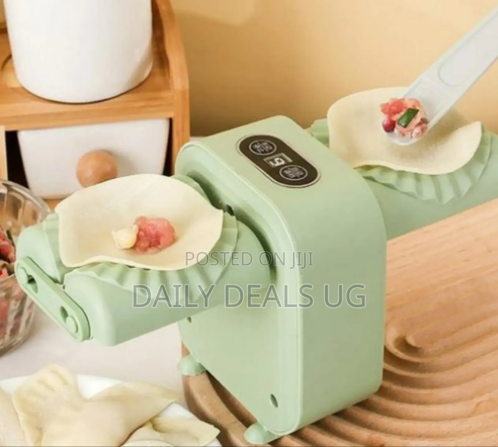 Dual-Head Automatic Electric Dumpling Maker
