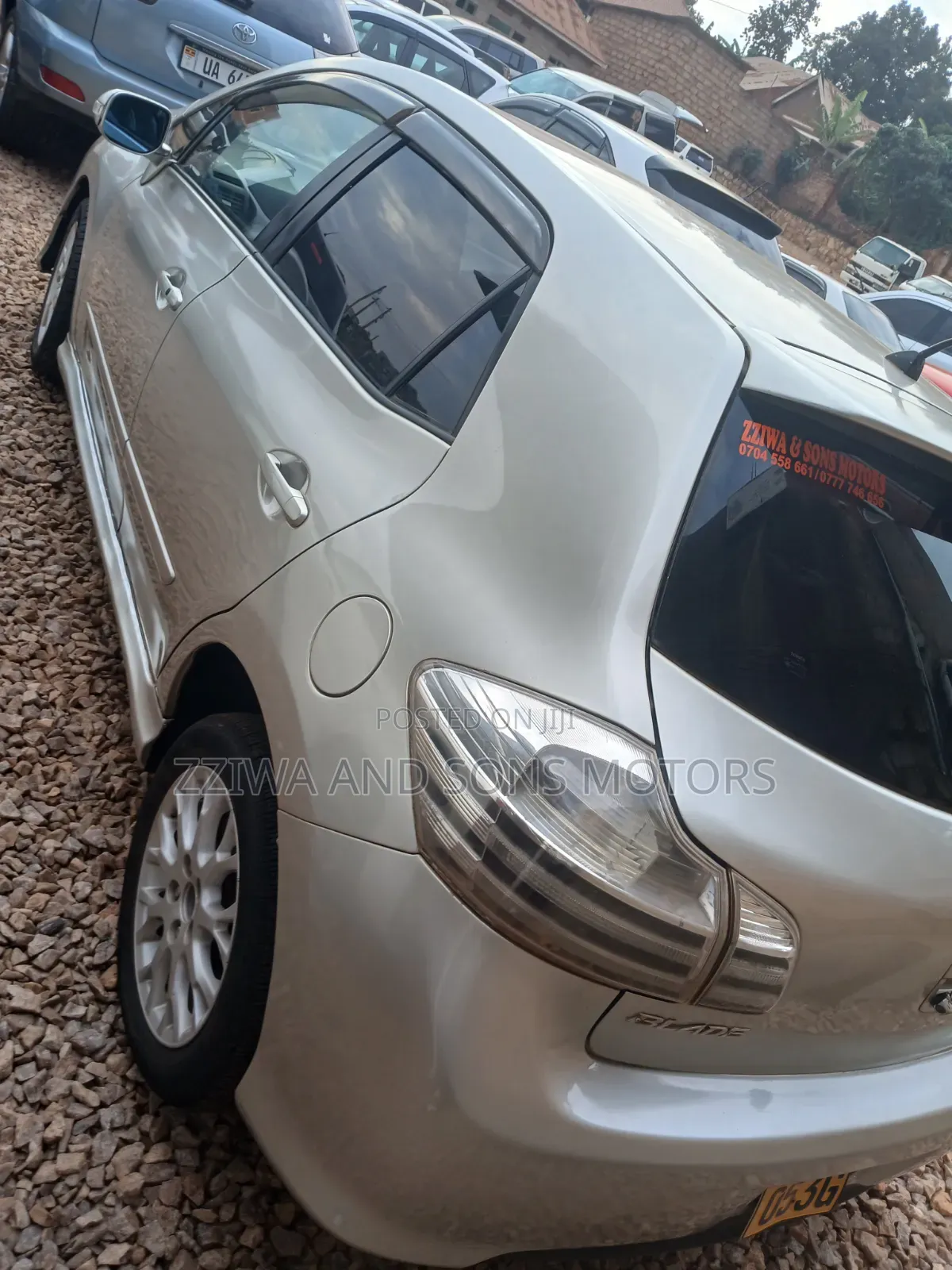 Toyota Blade 2006 Silver