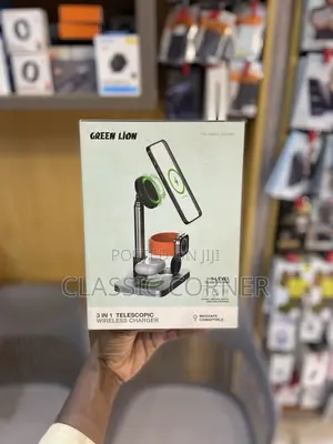 Greenlion 3in1 Telescopic Wireless Charger With Magsafe
