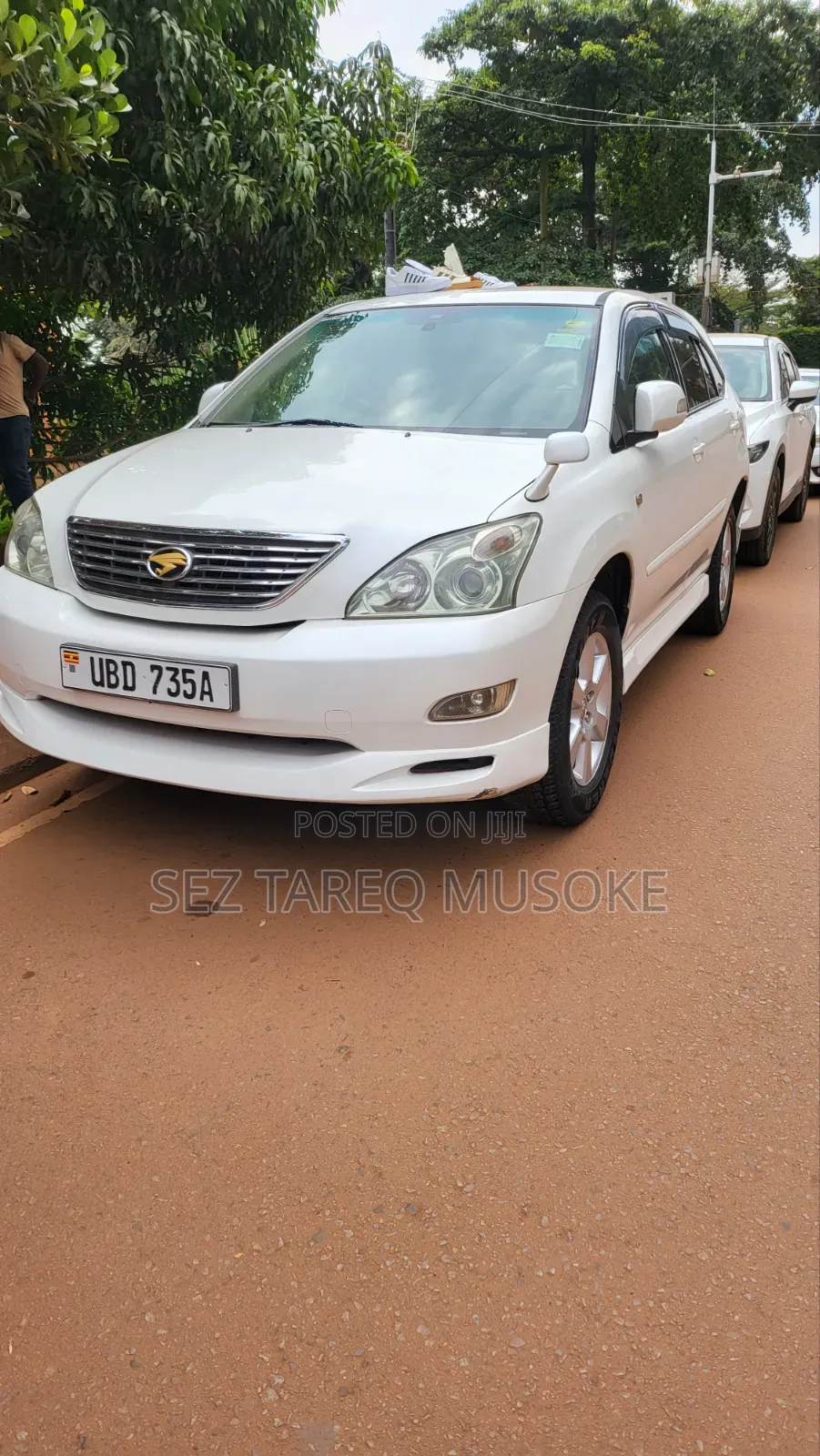Toyota Harrier 2008 White