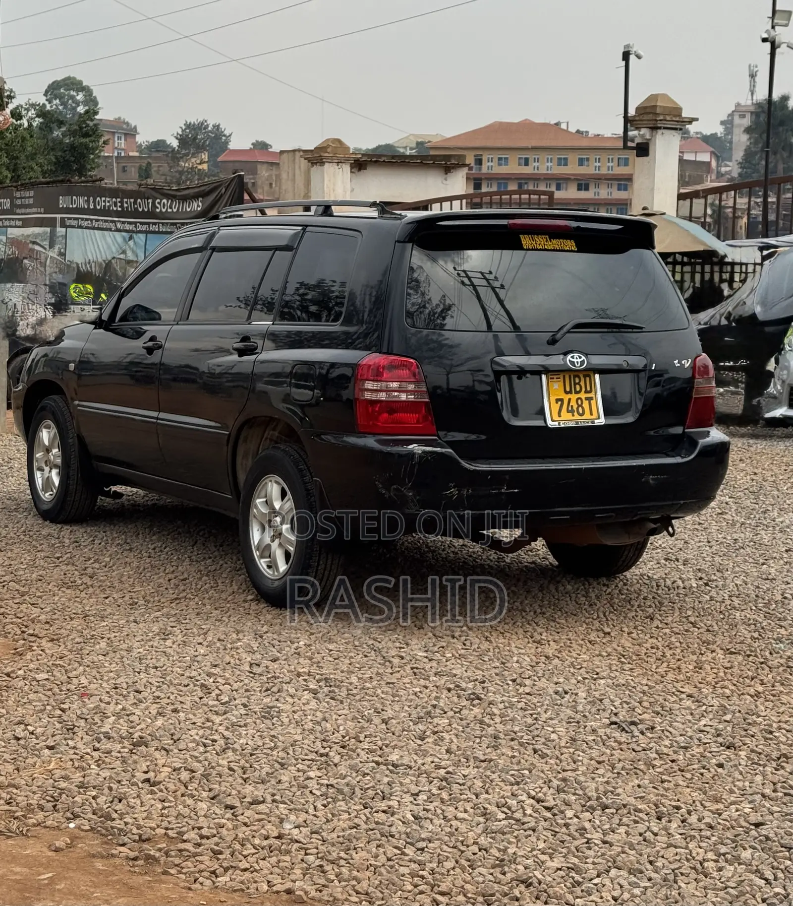 Toyota Kluger 2007 Black