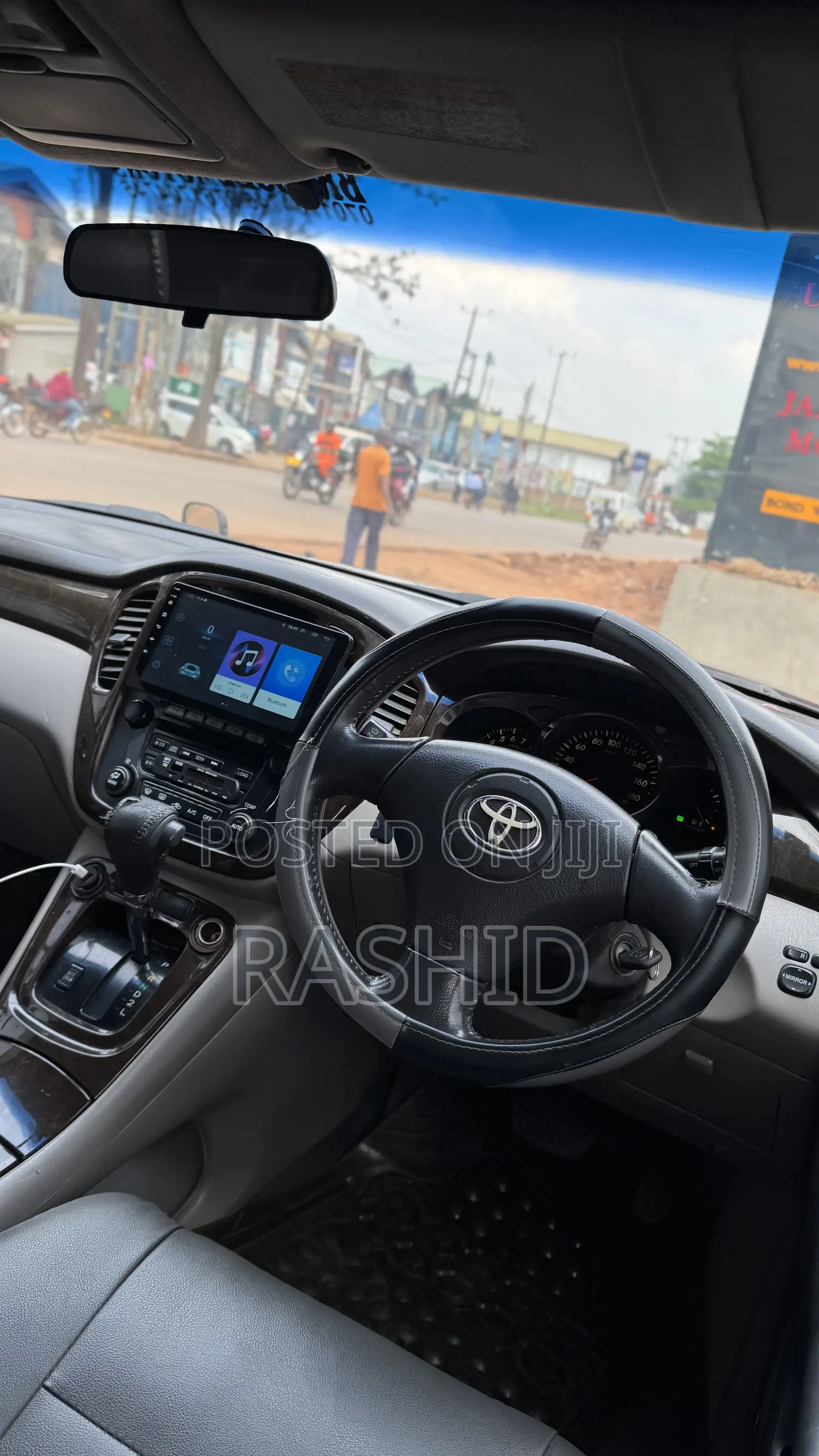 Toyota Kluger 2007 Black