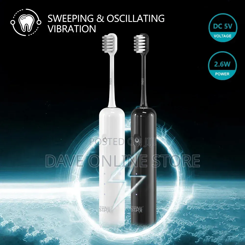 Winningstar 3 Modes Electric Toothbrush