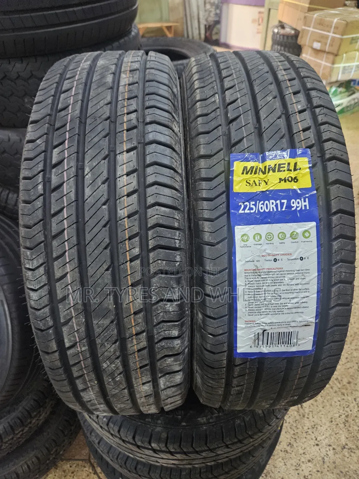 225 60 R17 Minnell Tyres New Brand on the Market With the Yummy Disney