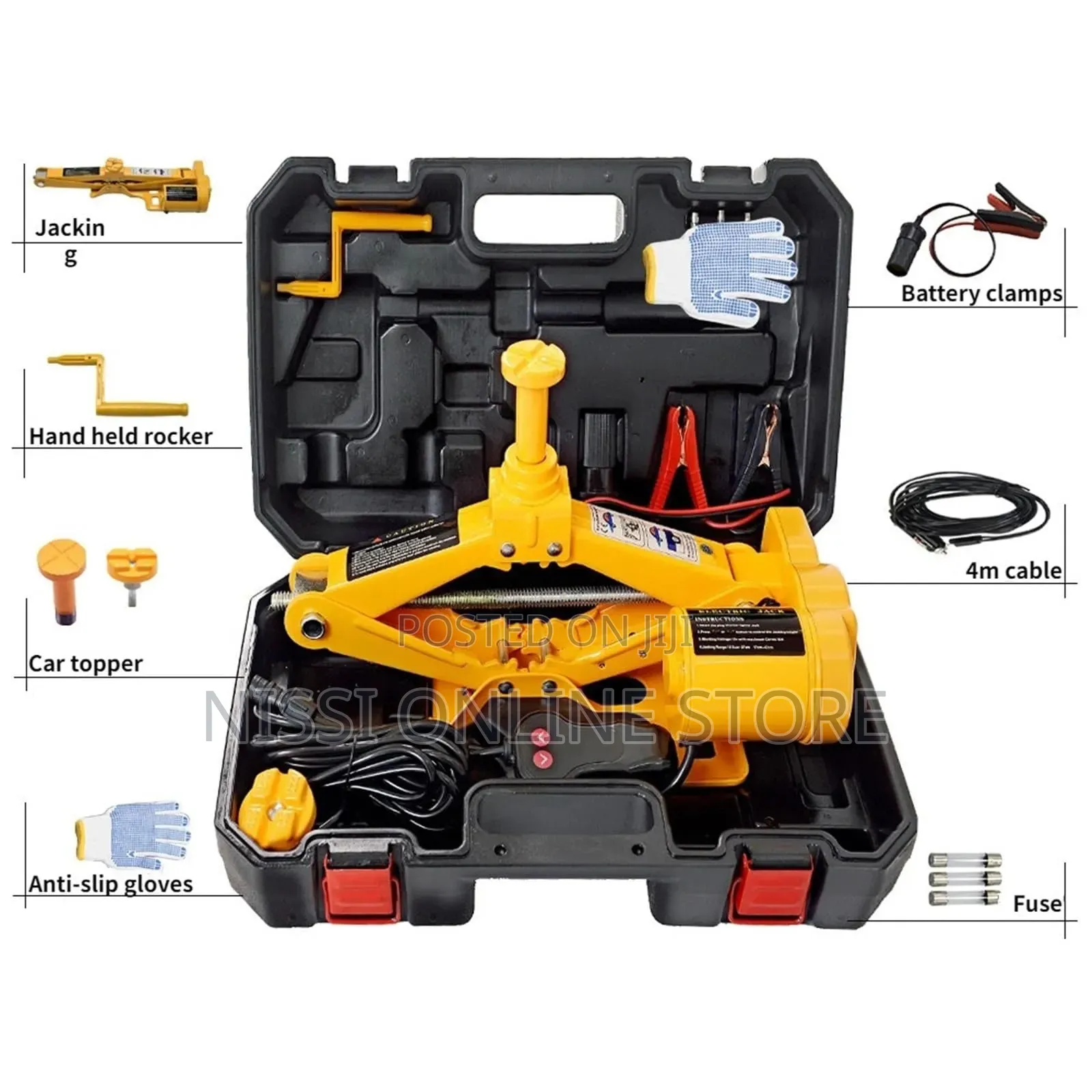 3 Ton Lifting Capacity Car Jack Kit